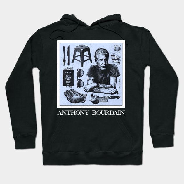 Tv Show Music Day Gift Anthony Hoodie by WildenRoseDesign1